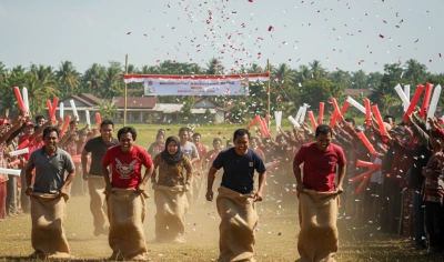 lomba balon tepuk Banyuwangi