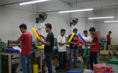 pembuatan balon tepuk pati