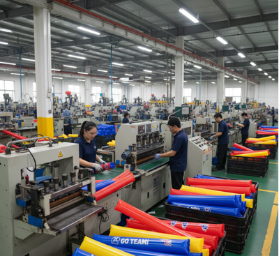 Produksi balon tepuk langkat