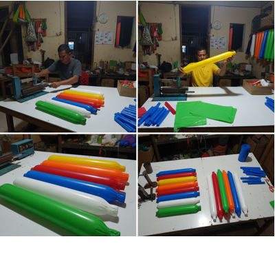 produksi balon tepuk tanggamus