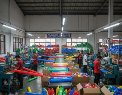 proses balon tepuk Banyuwangi