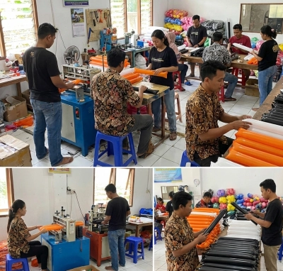 proses balon tepuk Boyolali