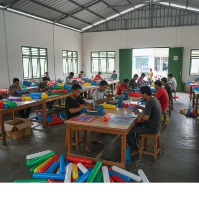 produksi balon tepuk Parigi Moutong