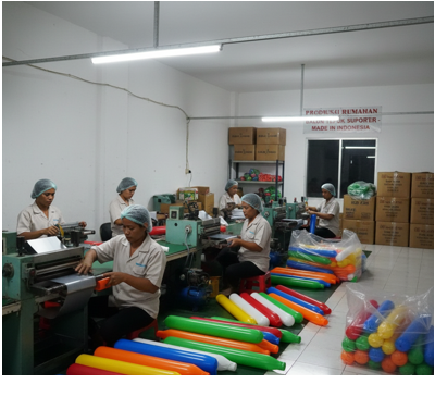 produksi balon tepuk jambi