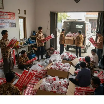 produksi balon tepuk tomohon